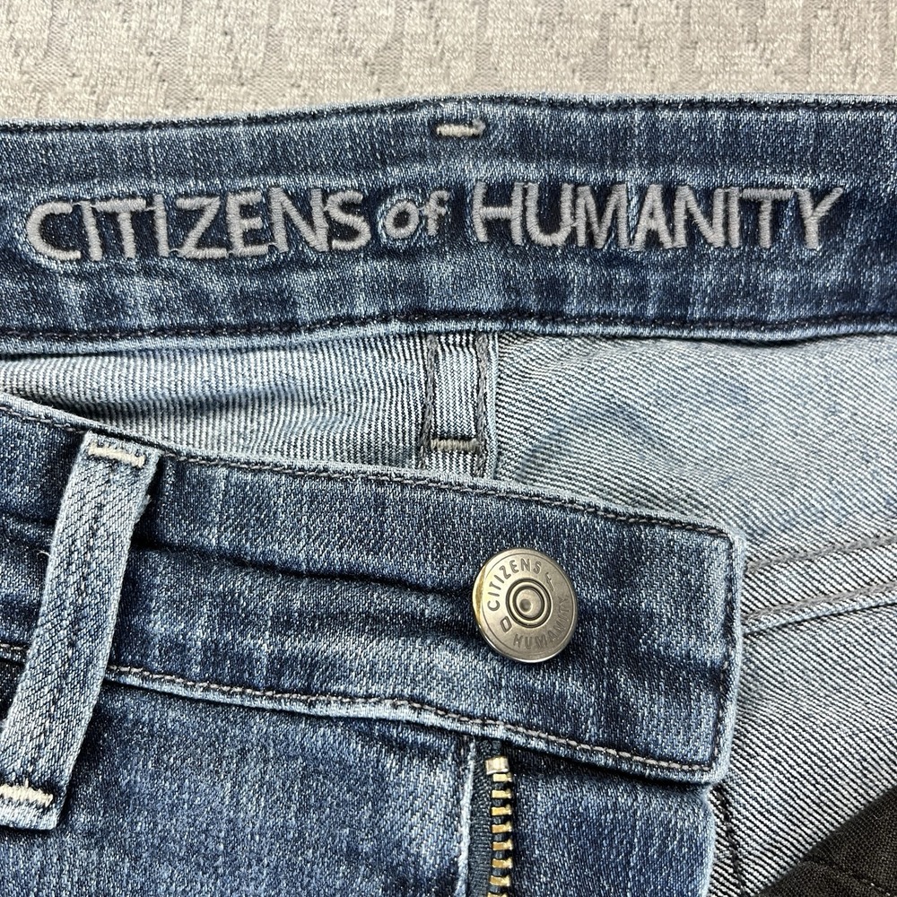Citizens of humanity Arielle Mid-Rise‎ skinny Women (26X30) whiskered blue Pants
